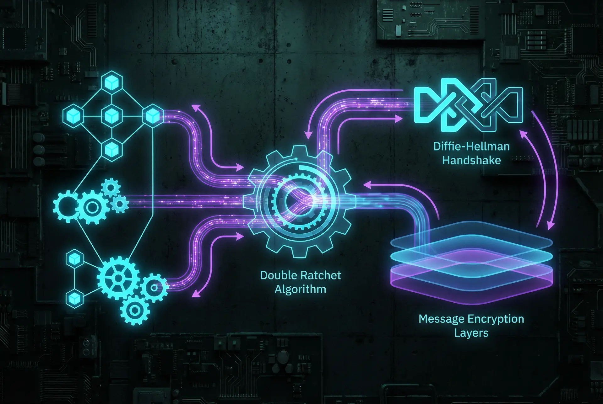 加密技术架构图 - 51黑料